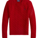 Red pullover,front view
