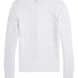 White knitwear,back view