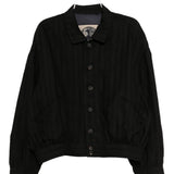 Black jacket, front view