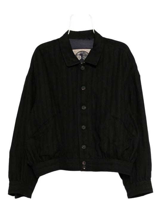 Black jacket, front view