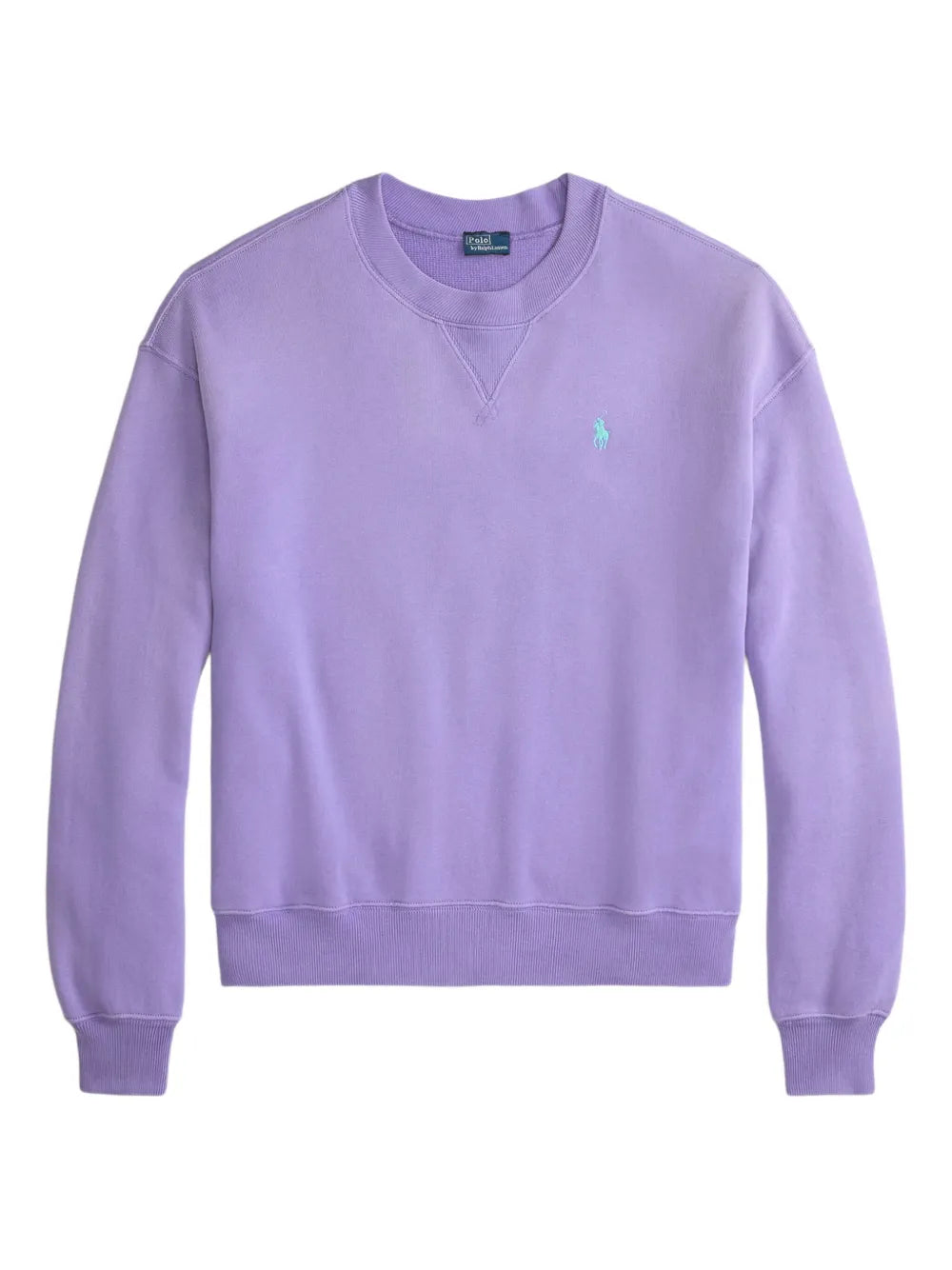 Purple sweatshirt, front view