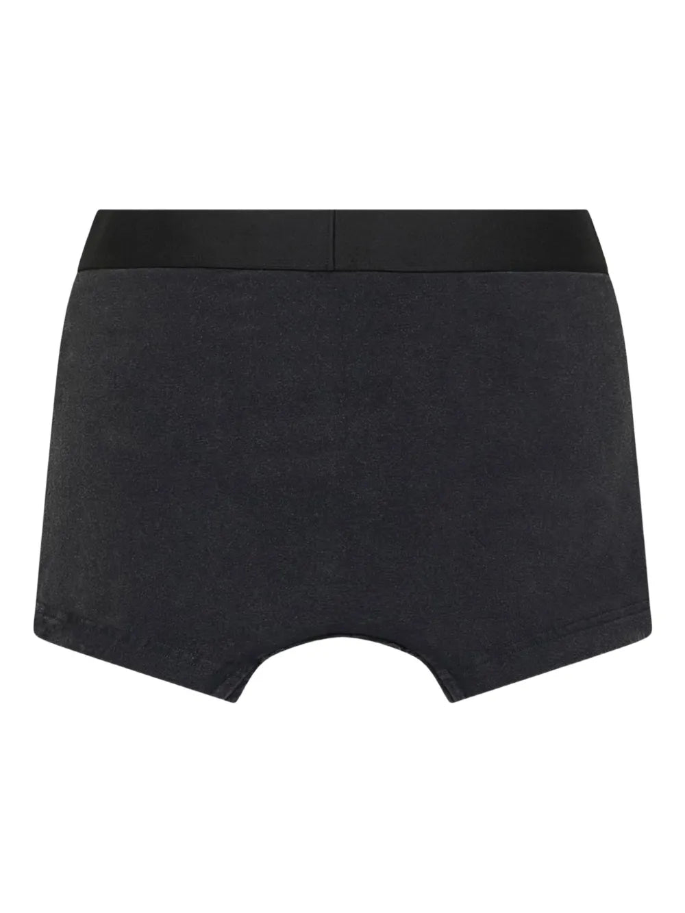 Black skirt, back view