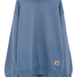 Blue sweat, front view