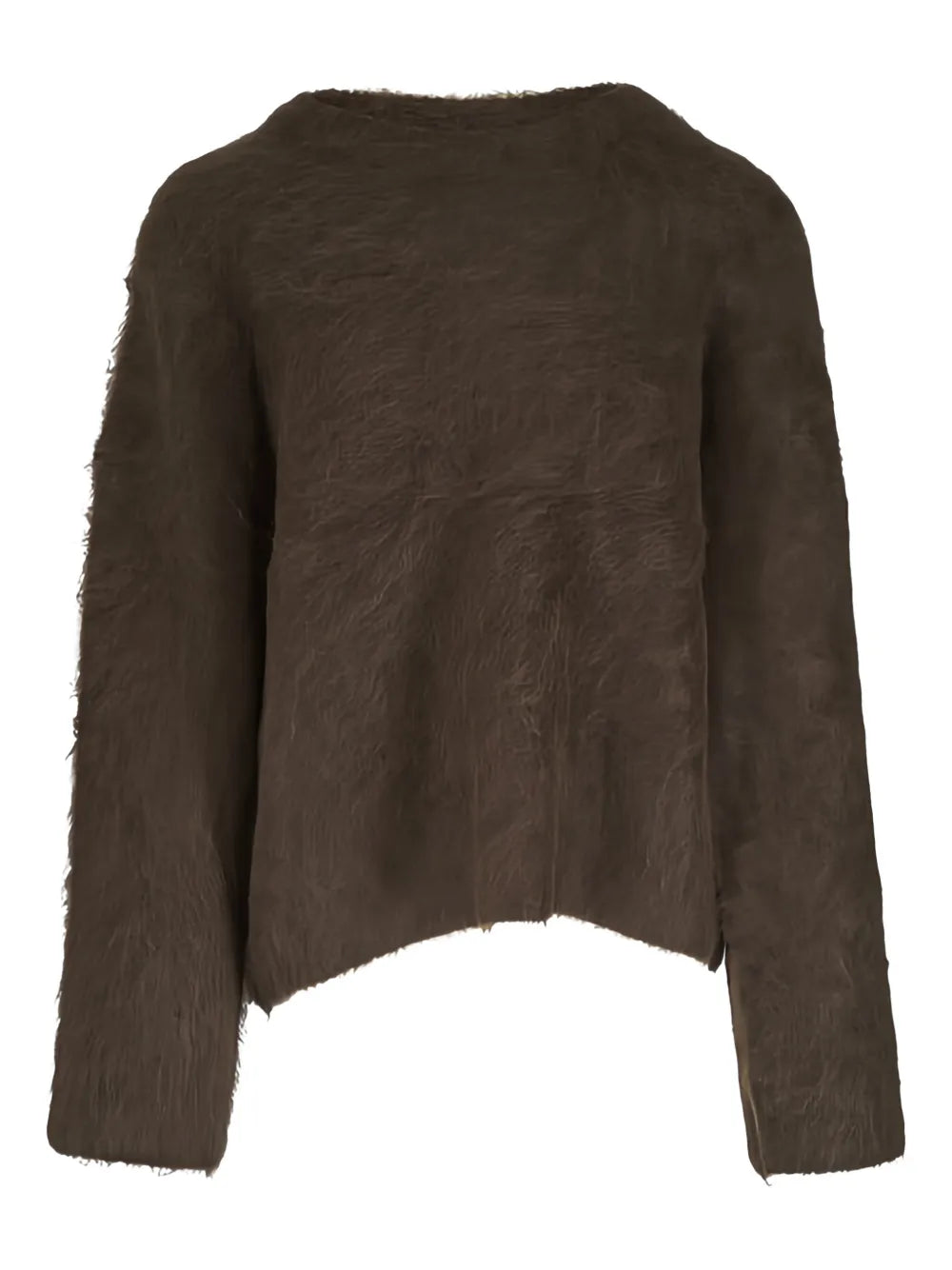 Brown knitwear,front view