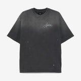 Black T-shirt, front view