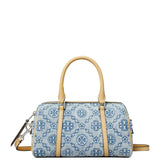 TORY BURCH - Women T Monogram Denim Mini Barrel Bag