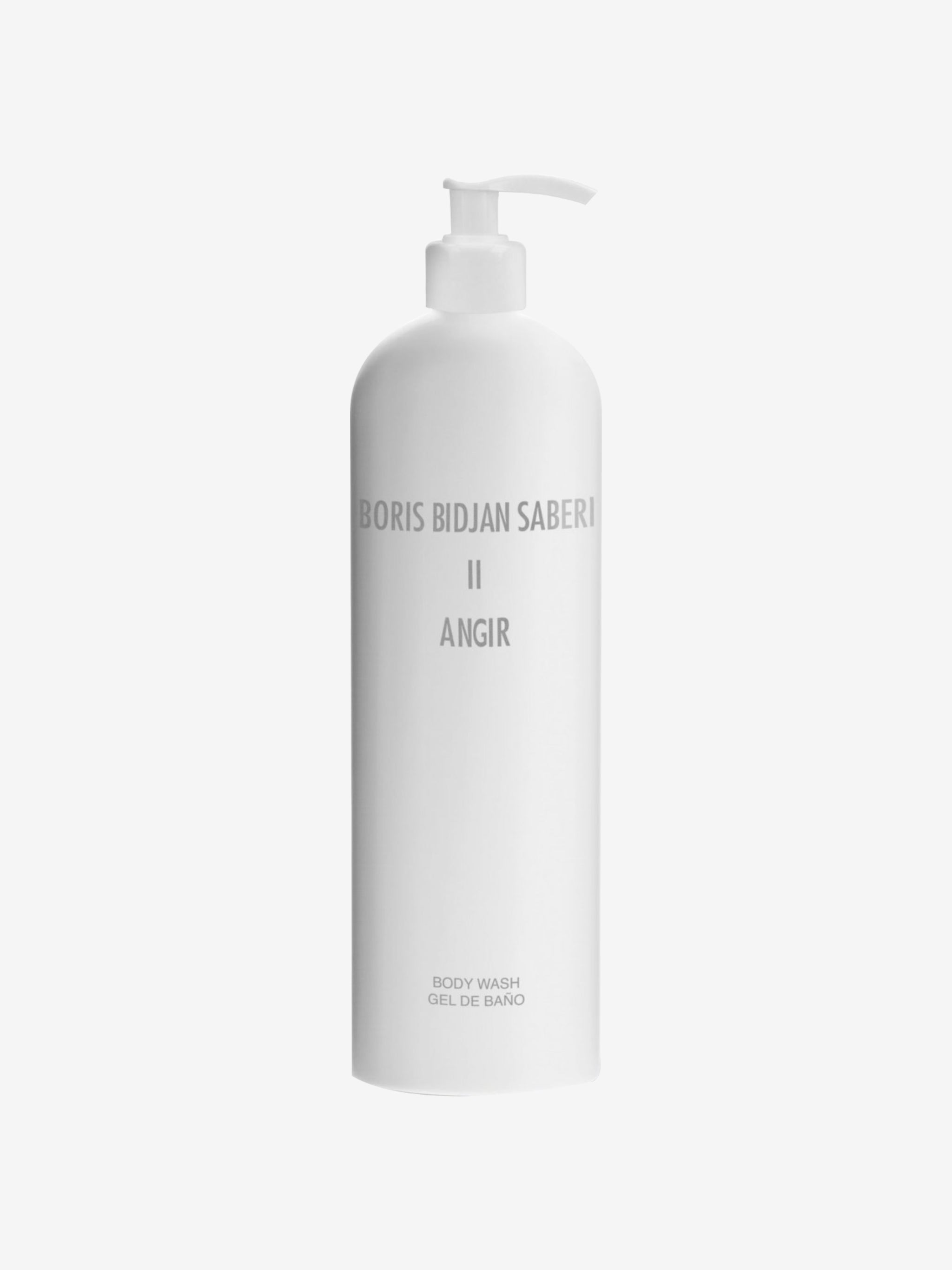 Body wash, front view