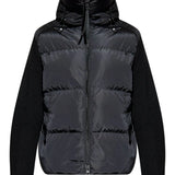 Black hoodie, front view