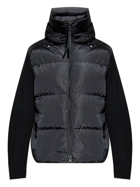 Black hoodie, front view