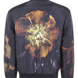 Gray jacket, back view