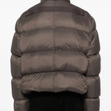 Grey jacket worn by a person, showing the jacket fit