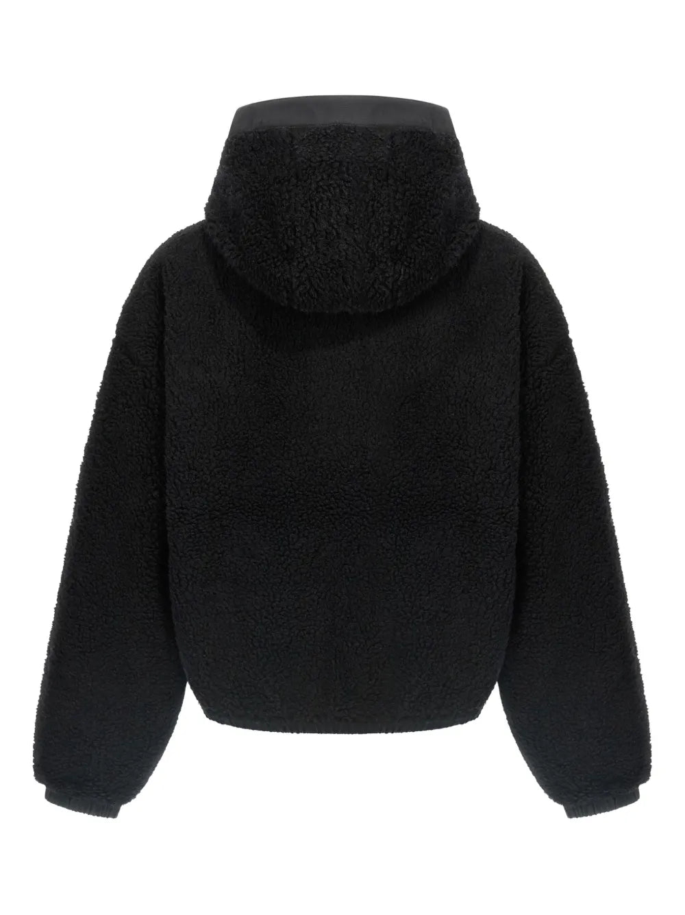 Black jackets, back view