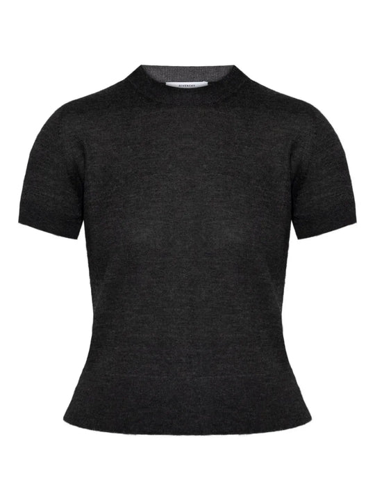 Black sweater, front view