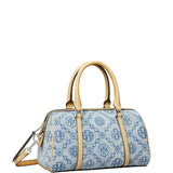 TORY BURCH - Women T Monogram Denim Mini Barrel Bag