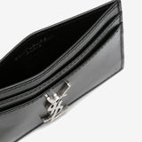 SAINT LAURENT - Men YSL Ultracalf Soft Monogram Card Holder