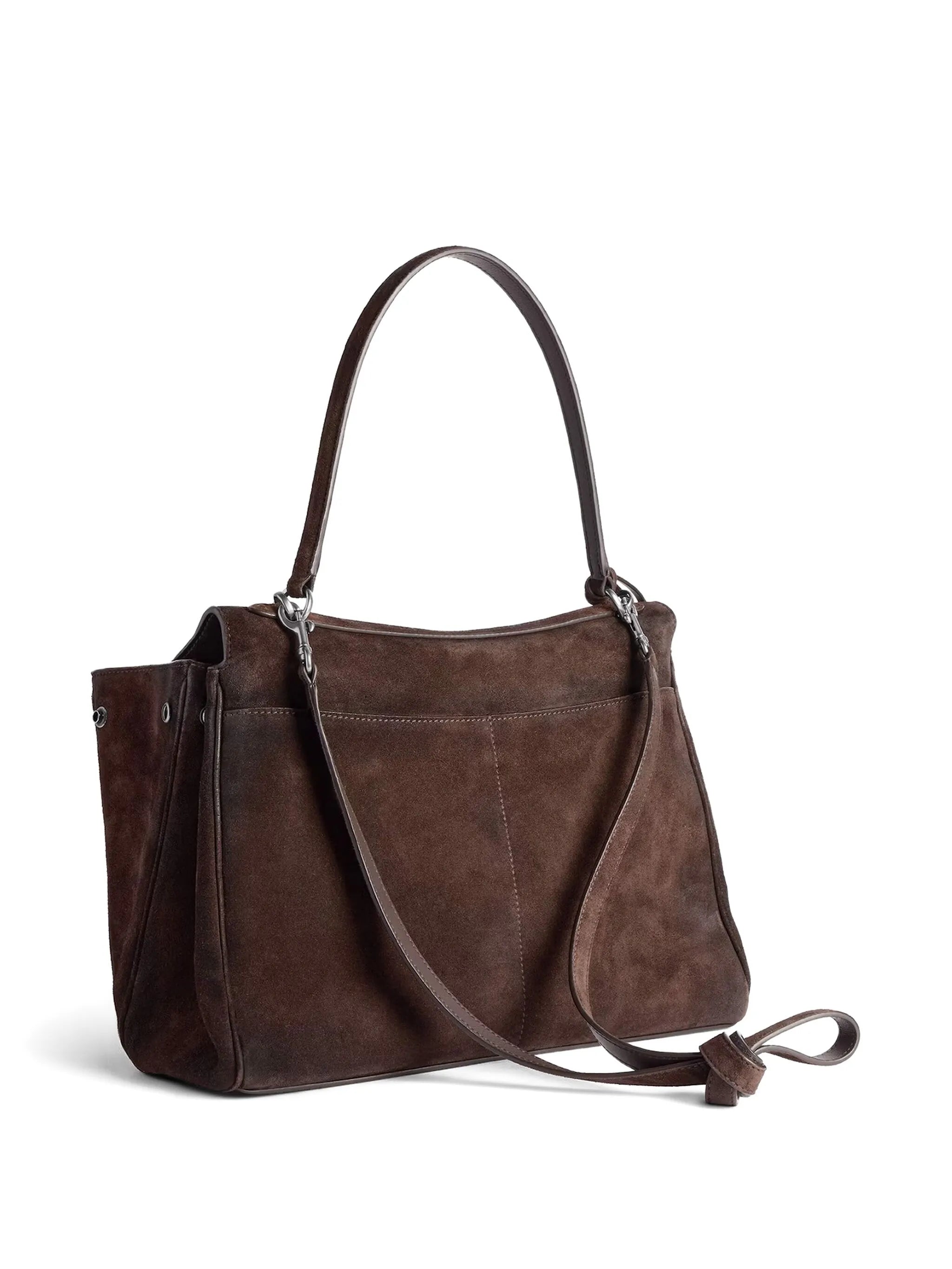 Brown bag, back view