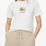 White t-shirts worn by a person, showing the t-shirts fit