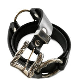 Black belt, front view