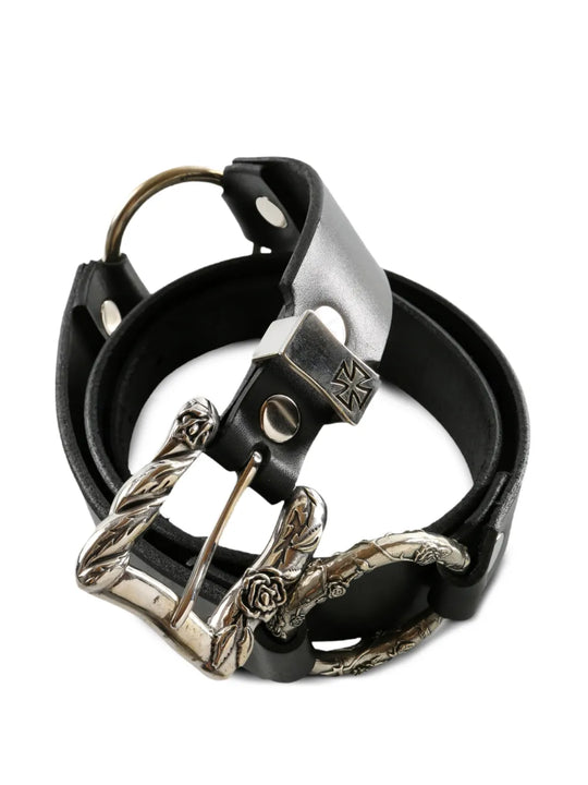 Black belt, front view
