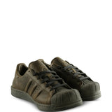 brown sneakers,side view