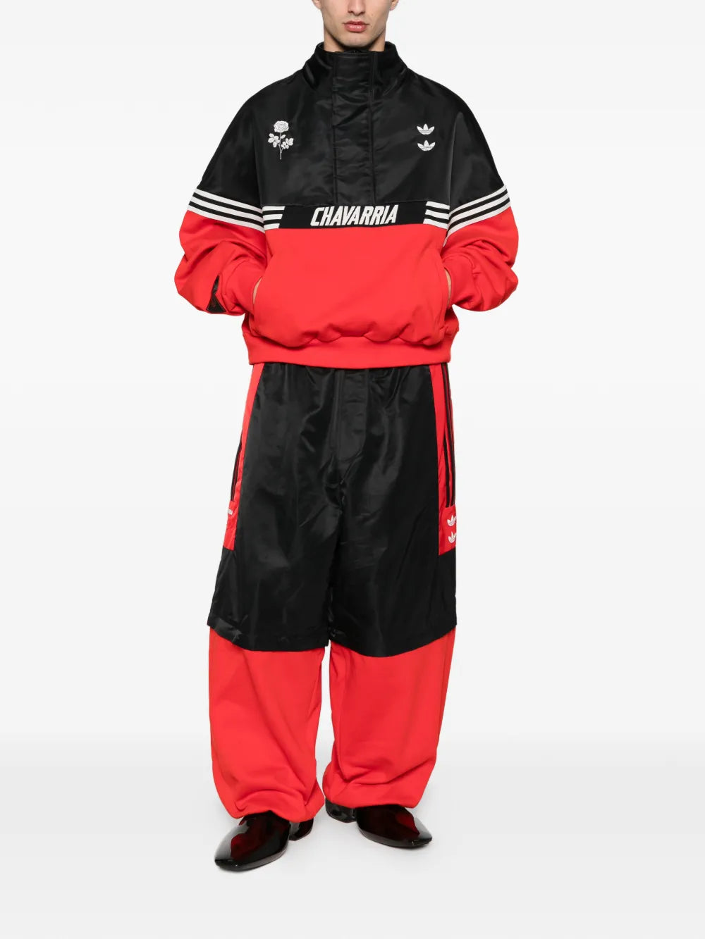 Black pants, full body view