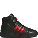 Black sneakers, front view