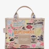 MARC JACOBS - Women The Small Daisy Canvas Tote Bag