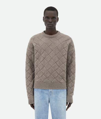 BOTTEGA VENETA Men MW Wool Intrecciato 3D Knits – Atelier