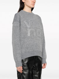 T BY ALEXANDER WANG Debossed Stacked Logo Unisex Pullover