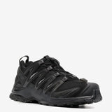 Black sneakers, side view