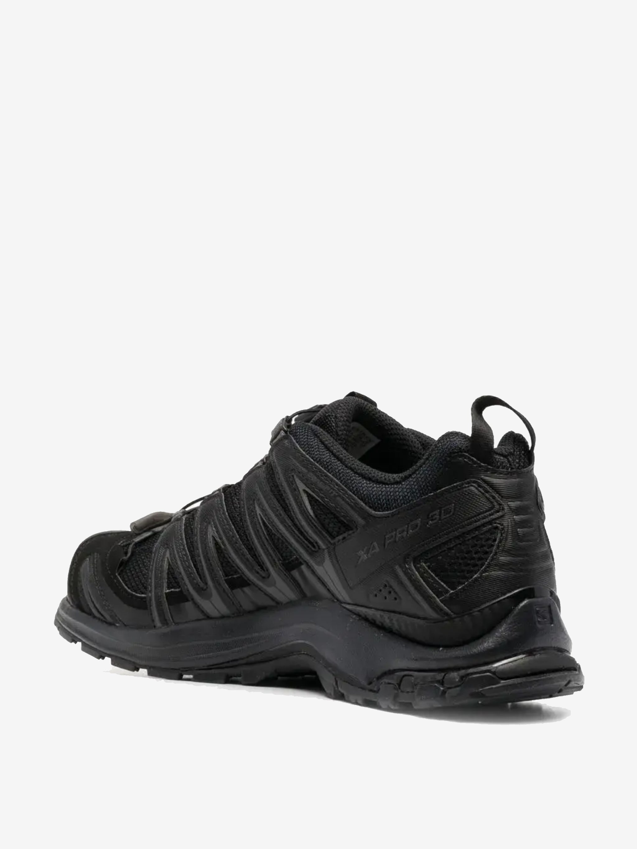 Black sneakers, back view