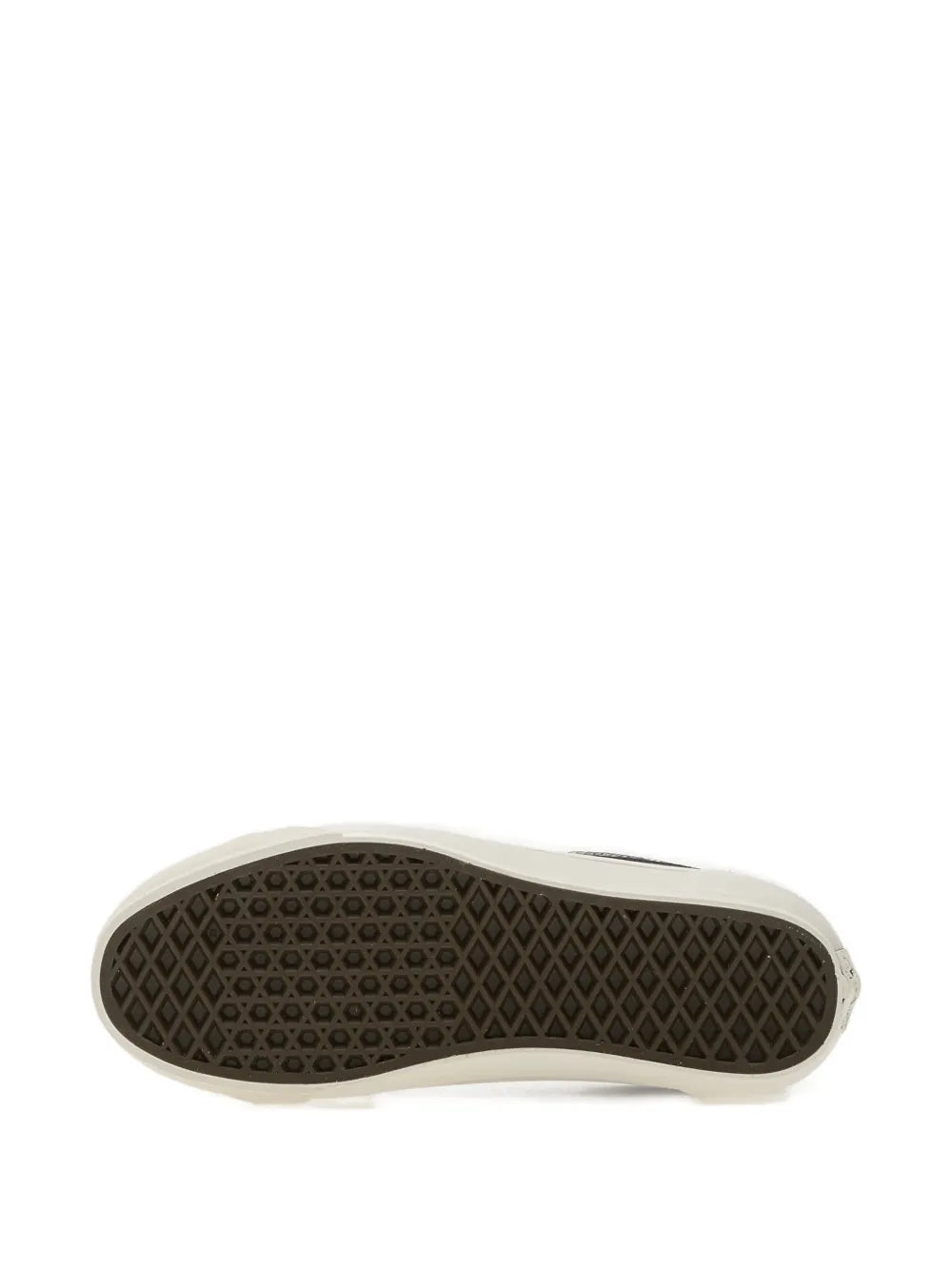Tan shoes, back view
