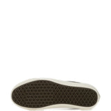 Tan shoes, back view