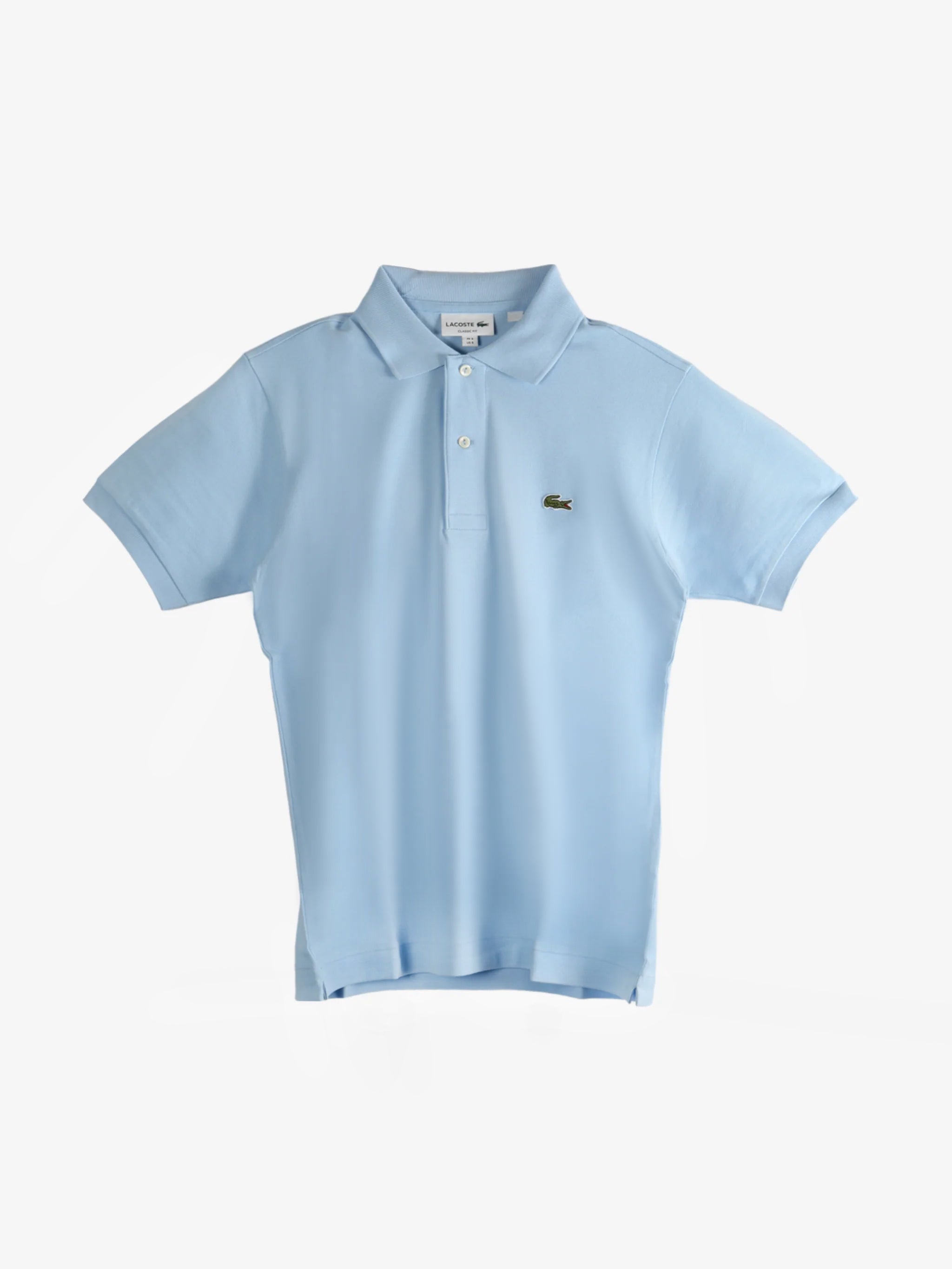 Blue shirt, front view