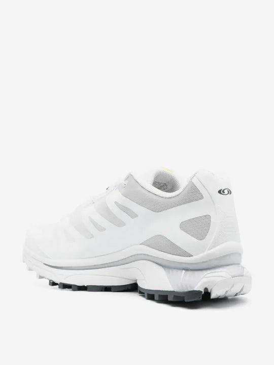 White sneakers, back view