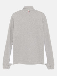 THOM BROWNE - Men Funnel Neck Half Zip Pullover