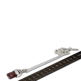 PARTS OF FOUR - Talisman Necklace SPECIMEN (50cm, Brace-Held, Healed, Rubellite, PA+RBL)