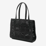 Black bag, back view