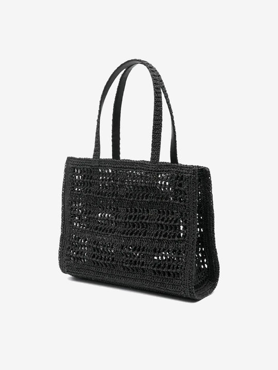 Black bag, back view
