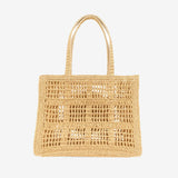 Brown bag, back view