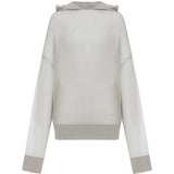 RICK OWENS - Women Maglia Hun Hoodie