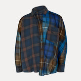 Blue shirt, front view
