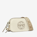 Tan bags, side view