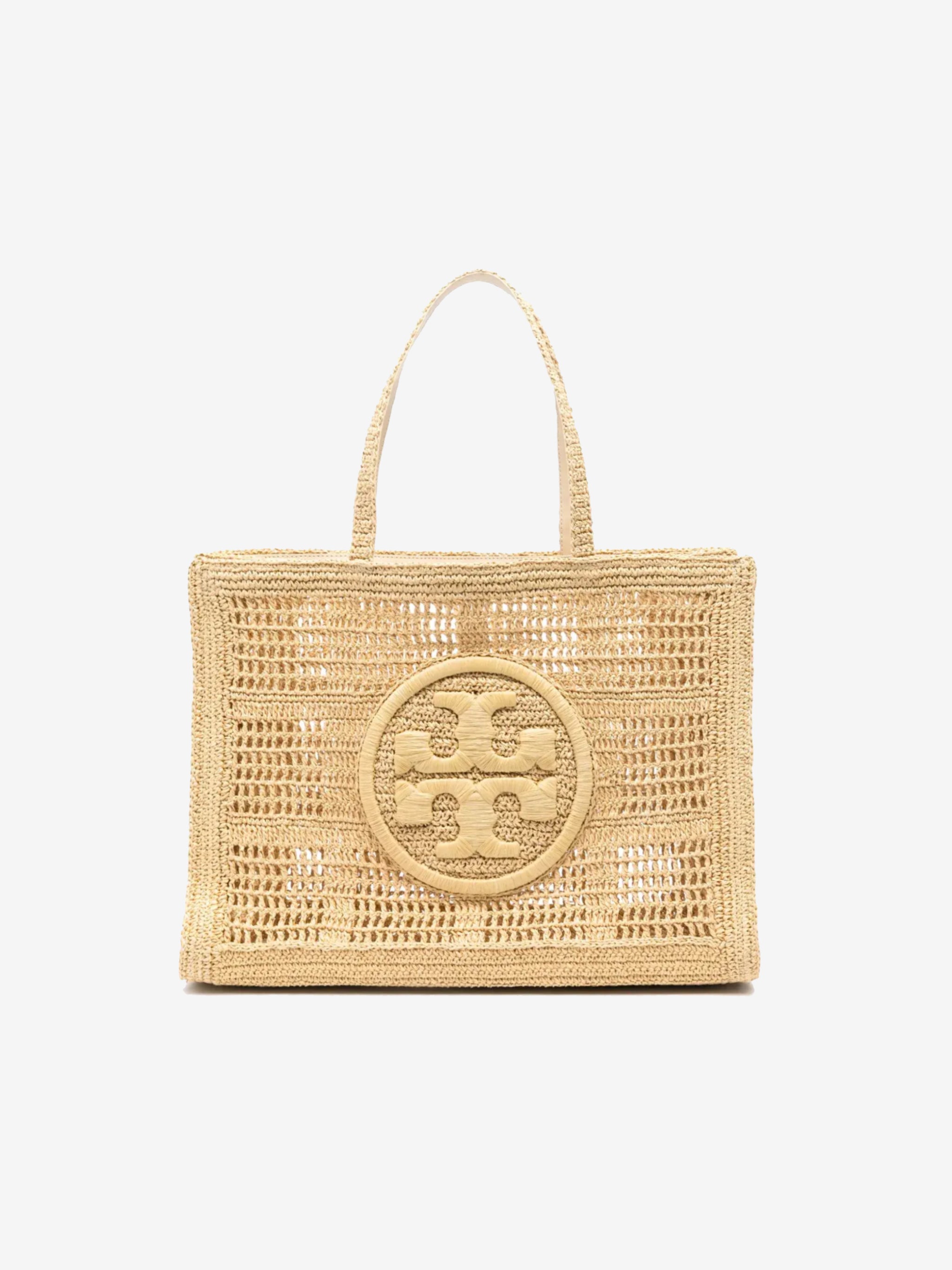 Tan bags,front view