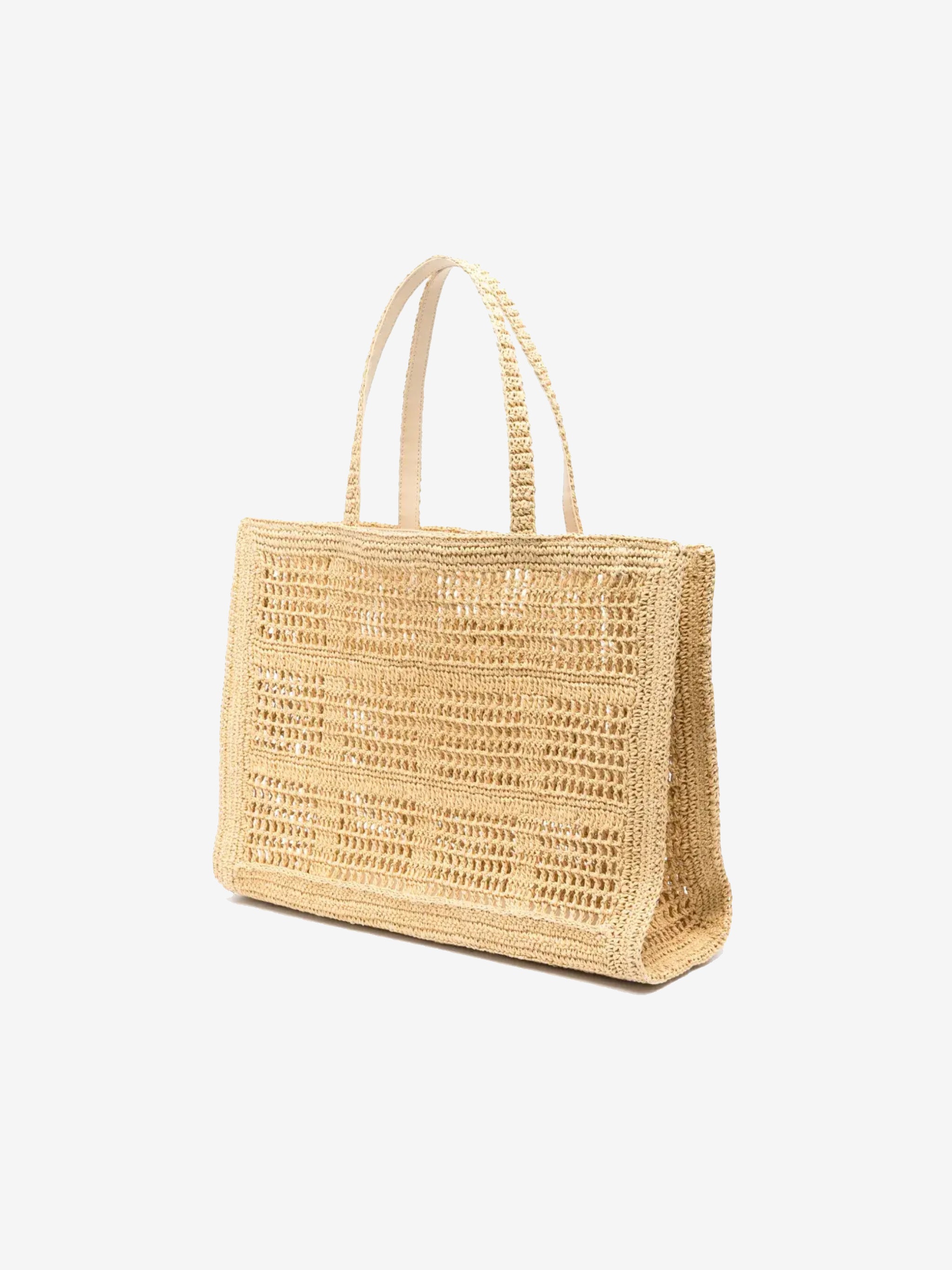 Tan bags,back view