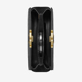 Black bag, top view
