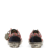 Black shoes, back view