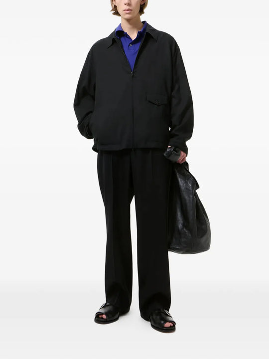 Black jackets, full body view