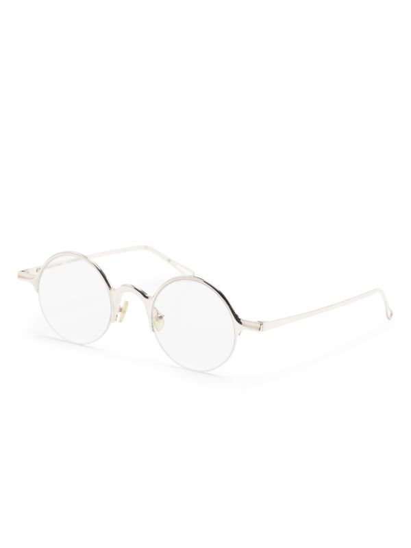 RIGARDS Polished Silver Frame Glasses