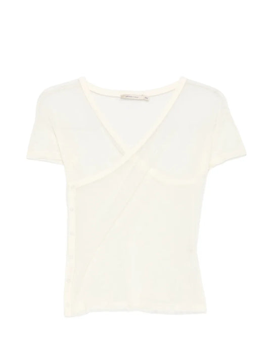 Tan top, front view